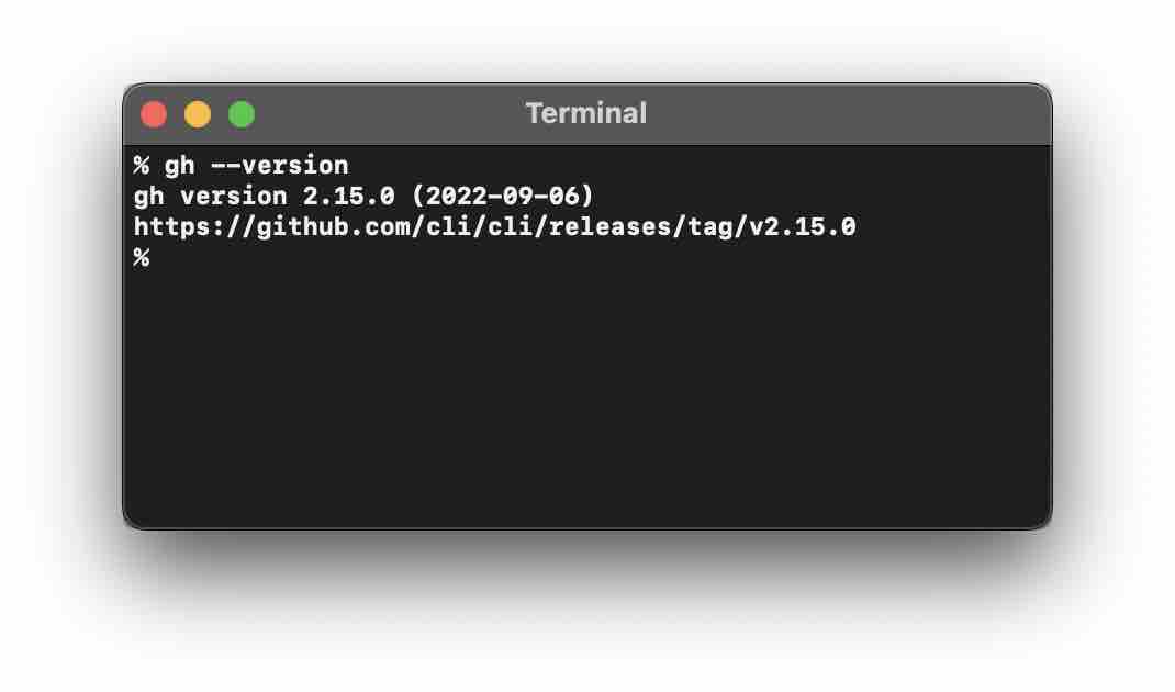 Install GitHub Command-Line tool on Mac using brew